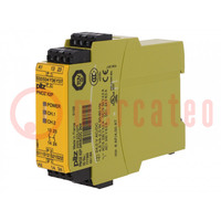Module: safety relay; PNOZ X2P; Usup: 24VAC; Usup: 24VDC; IN: 4; IP40