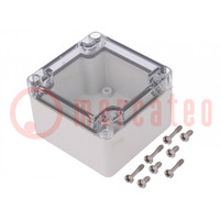 Custodia: universale; X: 80mm; Y: 82mm; Z: 55mm; EURONORD; grigio