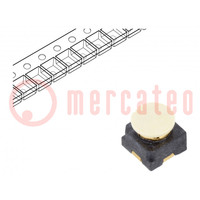 Socket; MMCX; female; straight; 50Ω; SMT; on PCBs; LCP; gold-plated