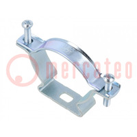 T-bolt clamp; W: 84mm; Clamping: 44÷53mm; steel; 732 G; industrial