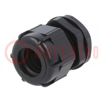 Cable gland; M25; 1.5; IP68; polyamide; black; UL94V-2