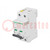 Circuit breaker; 400VAC; Inom: 3A; Poles: 2; for DIN rail mounting