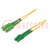 Fiber patch cord; LC/APC,SC/APC; 1m; Optical fiber: 9/125um; Gold