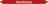 Mini-Rohrmarkierer - Raumheizung, Rot, 1.2 x 15 cm, Polyesterfolie, Seton