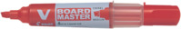 Whiteboard Marker V-Board Master, umweltfreundlich, nachfüllbar, Keilspitze, 6.0mm (M), Rot