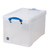 Really Useful Products 84L Box Clear