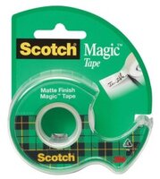 Taśma klejąca Scotch Magic 890, z podajnikiem, 19mm x 7.5m, przezroczysty