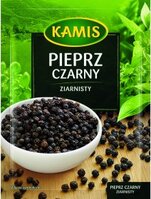 Pieprz czarny ziarnisty Kamis, 16g