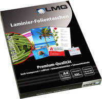 Laminierfolien A4 (216 x 303 mm), 2 x 100 mic, glänzend, antibakteriell (100 Stück)