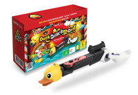 MAXX TECH DUCK, QUACK, SHOOT! KIT FOR SWITCH - INCLUDES DOWNLOADABLE SIWTCH CODE IN BOX GAME PLUS A QUACKING THEMED DUCK RIFLE A
