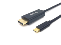 Equip 133426 video átalakító kábel 1 M USB C-típus DisplayPort Szürke