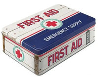 Nostalgic Art First Aid Emergency Supply Rechteckig Box 2,5 l Mehrfarbig