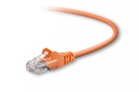 Belkin Cat5e, 10ft, 1 x RJ-45, 1 x RJ-45, Orange networking cable 3 m