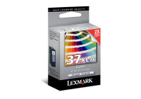 Lexmark #37XLA ink cartridge 1 pc(s) Original Cyan, Magenta, Yellow