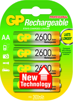 GP Batteries AA Wiederaufladbarer Akku Nickel-Metallhydrid (NiMH)
