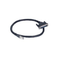 Moxa CBL-RJ45SM25-150 serial cable Black 1.5 m RJ45 DB25