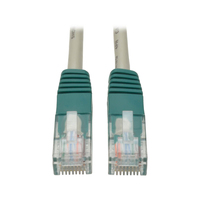 Tripp Lite N010-010-GY Cable Ethernet (UTP) Patch Moldeado Cruzado Cat5e 350 MHz (RJ45 M/M) - Gris, 3.05 m [10 pies]