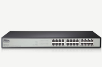 Netis System ST3124 łącza sieciowe Nie zarządzany Fast Ethernet (10/100) Czarny, Szary