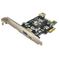 M-Cab Schnittstellenkarte PCIe USB 3.0-2A/1 USB-C