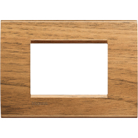 bticino LNA4803LNC Wandplatte/Schalterabdeckung Holz