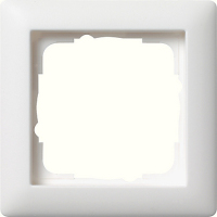 GIRA 0211 04 veiligheidsplaatje voor stopcontacten Wit