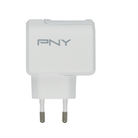 PNY P-AC-TC-WEU01-RB chargeur d'appareils mobiles Smartphone, Tablette Blanc USB Intérieure