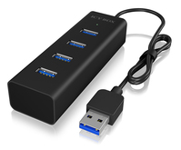 ICY BOX IB-HUB1409-U3 USB 3.2 Gen 1 (3.1 Gen 1) Type-A 5000 Mbit/s Negro