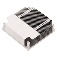 Supermicro SNK-P0041 computer cooling system Processor Heatsink/Radiatior Black, Silver
