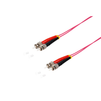 S-Conn 77904/4 InfiniBand/fibre optic cable 5 m ST OM4 Violet