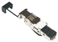 BTR NETCOM E-DAT Industry IP20 RJ45 field plug optical cross connects equipment