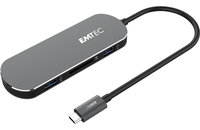 Emtec T650C Type-C HUB USB 3.2 Gen 1 (3.1 Gen 1) Type-A Negro