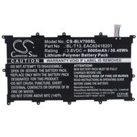CoreParts TABX-BAT-BLV700SL táblagép pótalkatrész vagy tartozék Akkumulátor