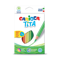Carioca Tita kleurpotlood 18 stuk(s) Multi kleuren