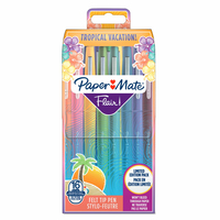 Papermate Flair marcatore Medio Multicolore 16 pz