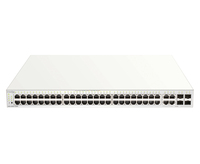 D-Link DBS-2000-52MP switch di rete Gestito L2 Gigabit Ethernet (10/100/1000) Supporto Power over Ethernet (PoE) Grigio