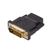 Akyga Adapter AK-AD-41 DVI-D Dual link M - HDMI F black color - Adapter - Digital/Display/Video DVI 24+1 Negro