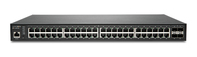 SonicWall SWS14-48FPOE Géré L2 Gigabit Ethernet (10/100/1000) Connexion Ethernet, supportant l'alimentation via ce port (PoE) 1U Noir