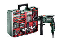 Metabo SBE 650 Set 1500 RPM Ohne Schlüssel 1,8 kg Schwarz, Grün