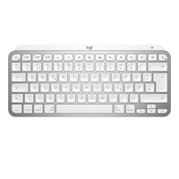 Logitech MX Keys Mini For Mac Minimalist Wireless Illuminated Keyboard tastiera Bluetooth QWERTY Inglese Bianco