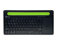 MediaRange MROS131 keyboard Bluetooth QWERTZ German, Swiss Black, Green