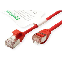 ROLINE GREEN 21.44.3313 kabel sieciowy Czerwony 1 m Cat6a U/FTP (STP)