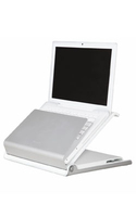 Humanscale L6 notebook stand Notebook & tablet stand Silver, White