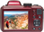 Kodak Astro Zoom AZ405 1/2.3" Bridge fényképezőgép 20,68 MP BSI CMOS 5184 x 3888 pixelek Vörös
