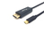 Equip 133426 cavo e adattatore video 1 m USB tipo-C DisplayPort Grigio