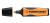STABILO Boss Executive Marker 1 Stück(e) Pinsel/feine Spitze Orange