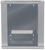 Intellinet 19" Wandverteiler, 12 HE, 635 (H) x 570 (B) x 600 (T) mm, Flatpack, grau