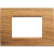 bticino LNA4803LNC Wandplatte/Schalterabdeckung Holz