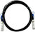 BlueOptics ET7302-DAC-1M-BL InfiniBand/fibre optic cable SFP28 Schwarz, Silber