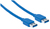 Manhattan 354295 cable USB 1,8 m USB 3.2 Gen 1 (3.1 Gen 1) USB 3.0 Type-A Azul