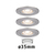 Paulmann 943.01 Recessed lighting spot Non-changeable bulb(s) LED